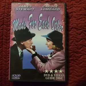 DVD Movie Made For Each Other starring James Stewart and Carole Lombard